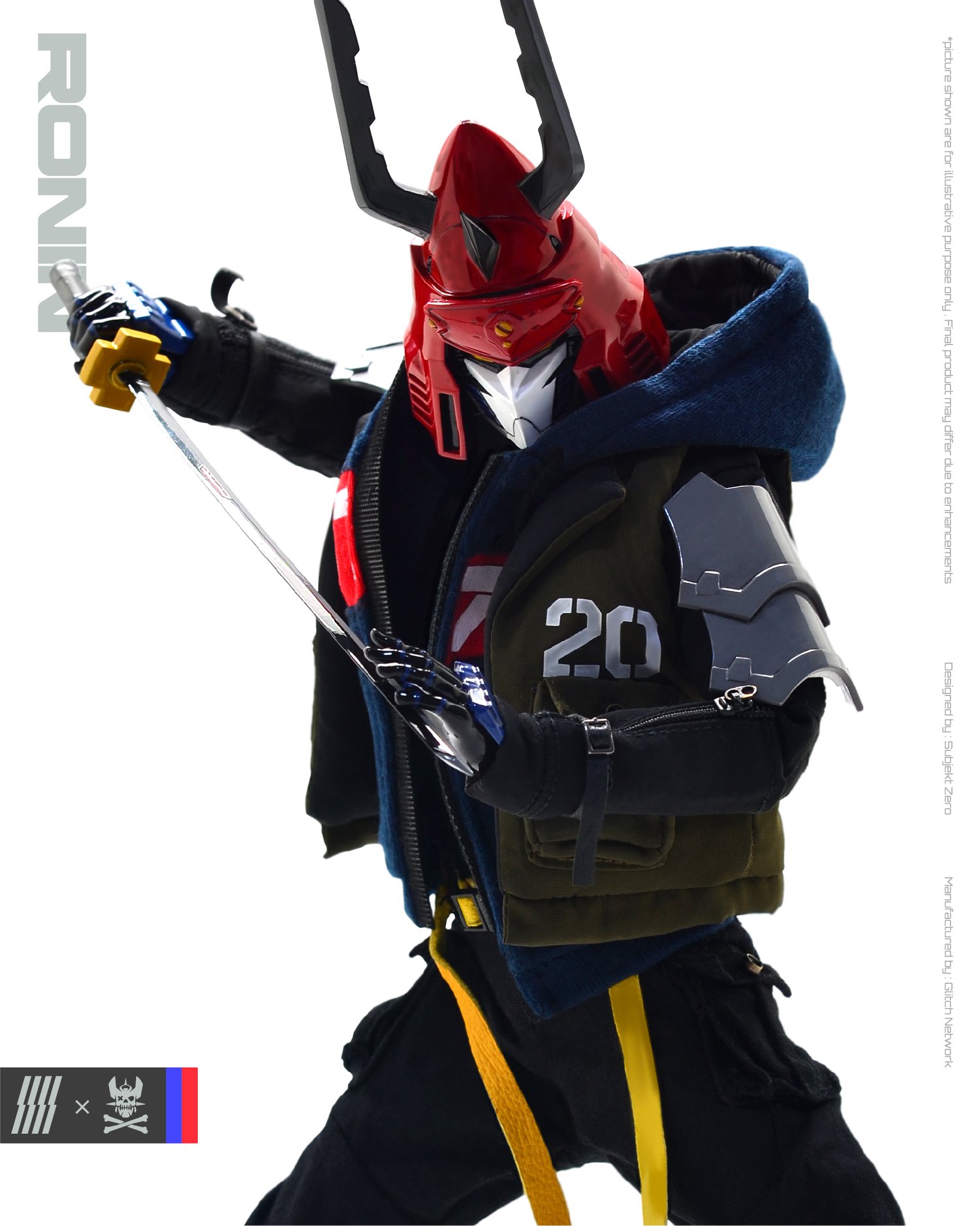 [สั่งจอง]Glitch x Subjekt Zero 1/6 scale : Swordbreaker Ronin