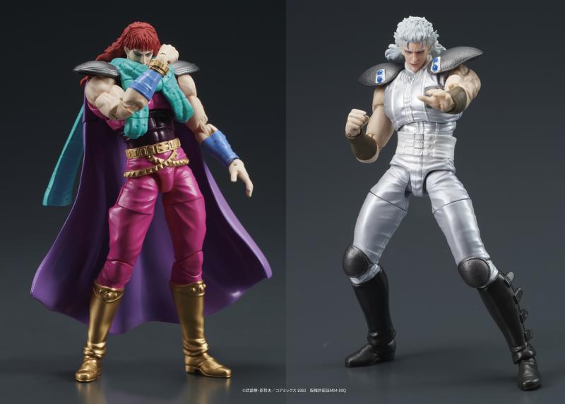 [สั่งจอง]DIGISM DIGACTION 1/24 : Fist of the North Star - Yuda & Rei (White Hair) Set
