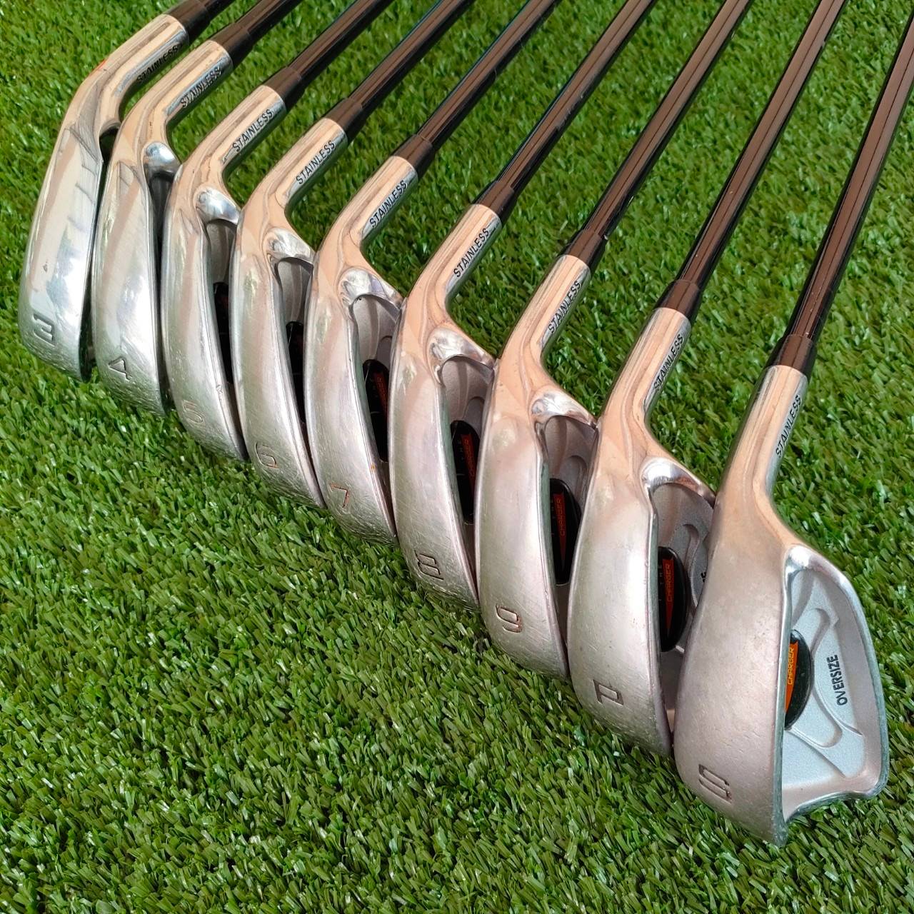 ชุดเหล็ก TOPPOINT OVERSIZE มีเหล็ก 3-9 เเละ PW SW