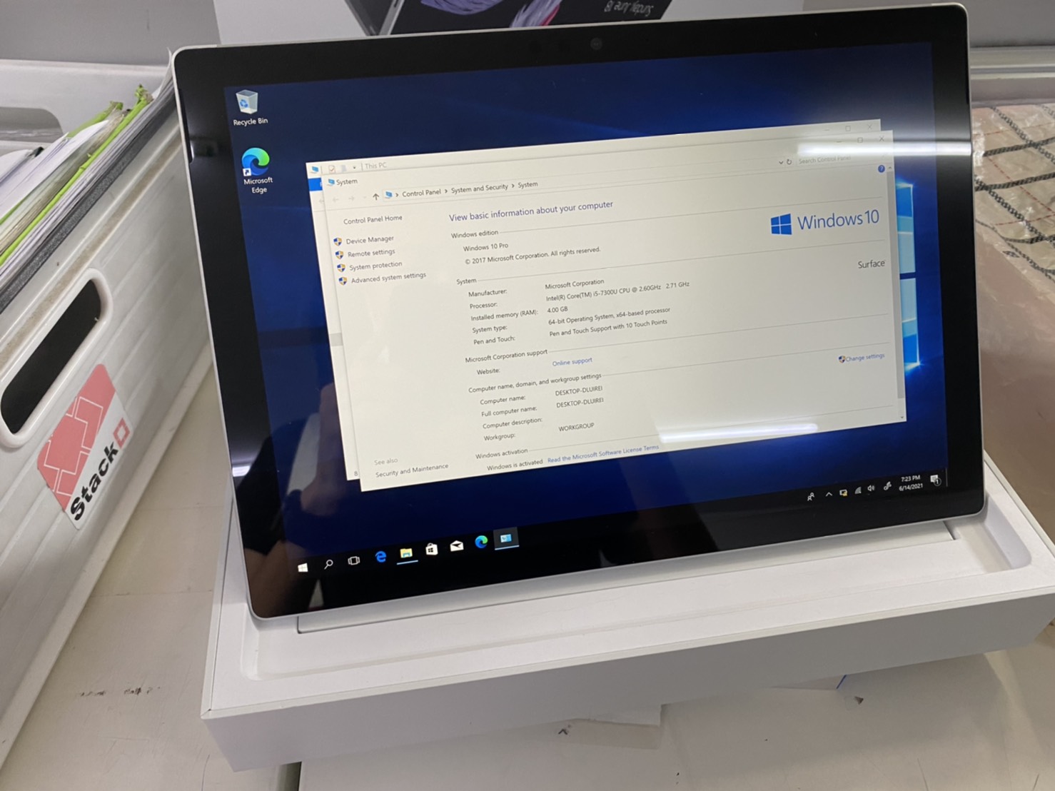 Microsoft Surface Pro1796