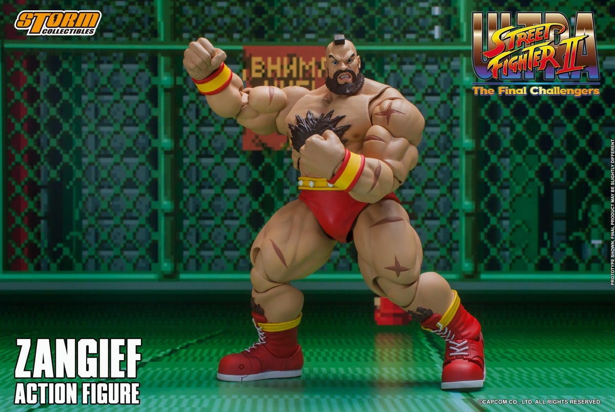 [สั่งจอง]Storm Toys CPSF22 1/12 : ULTRA STREET FIGHTER II - ZANGIEF