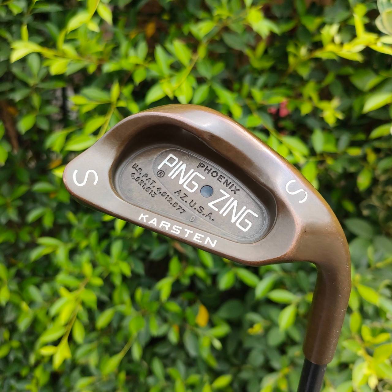 SW PING ZING KARSTEN จุดดำ ก้าน ALDILA WEDGE FLEX วัสดุทองแดงแท้ๆ beryllium copper ความรู้สึกเหนือระดับ ชิพดีมาก ลดฉึกด้วยครับ