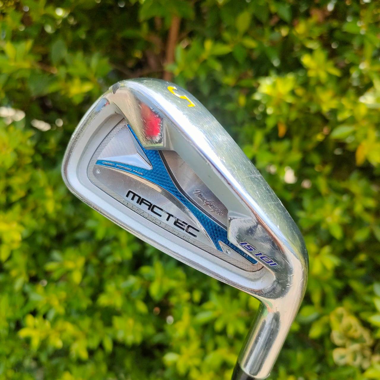 ชุดเหล็ก MACTEC IS101 มีเหล็ก 5-9 เเละ PW ก้าน MACTEC เดิม FLEX R ชุดเหล็กพรีเมี่ยมญี่ปุ่นแท้ๆ หน้าเด้ง ตีไกลกว่าเหล็กปกติ ไม้กอล์ฟมือสอง ของแท้ BY NakaraLuxurious