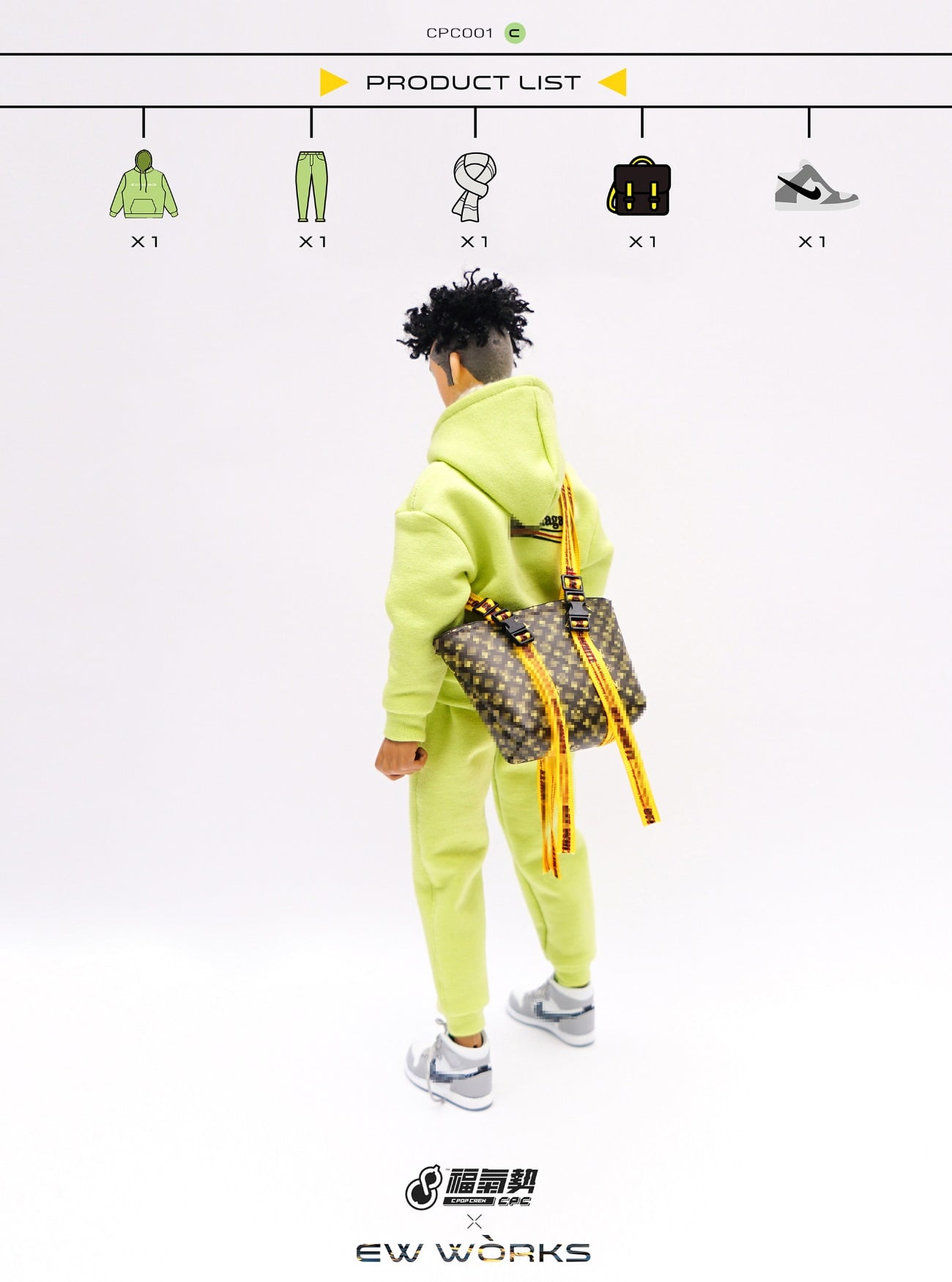 [สั่งจอง]CPOP CREW CPC001 1/6 : Fashion Sports Suit