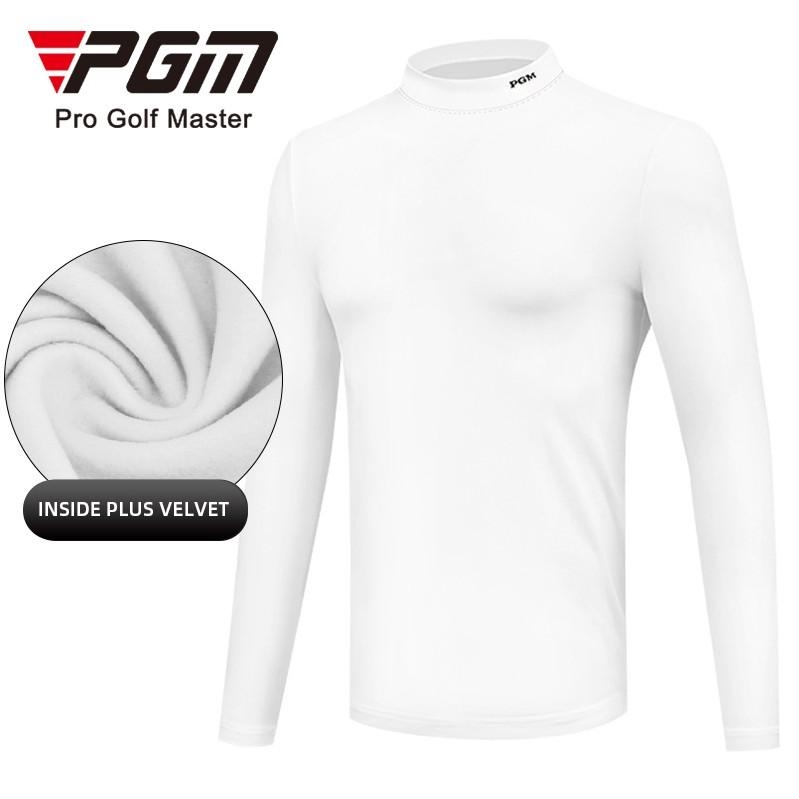 Long Sleeve Men's Golf Shirt PGM (YF388) เสื้อกอล์ฟผู้ชายแขนยาวคอเต่า เนื้อผ้าดี นุ่ม เย็นสบาย ไม่ร้อน ( 1 pcs. )