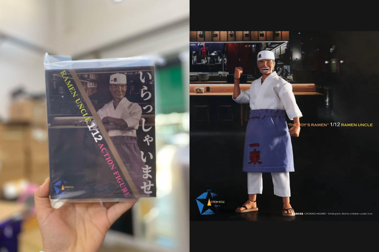 [พร้อมส่ง]Action Role 1/12 : Ramen Uncle