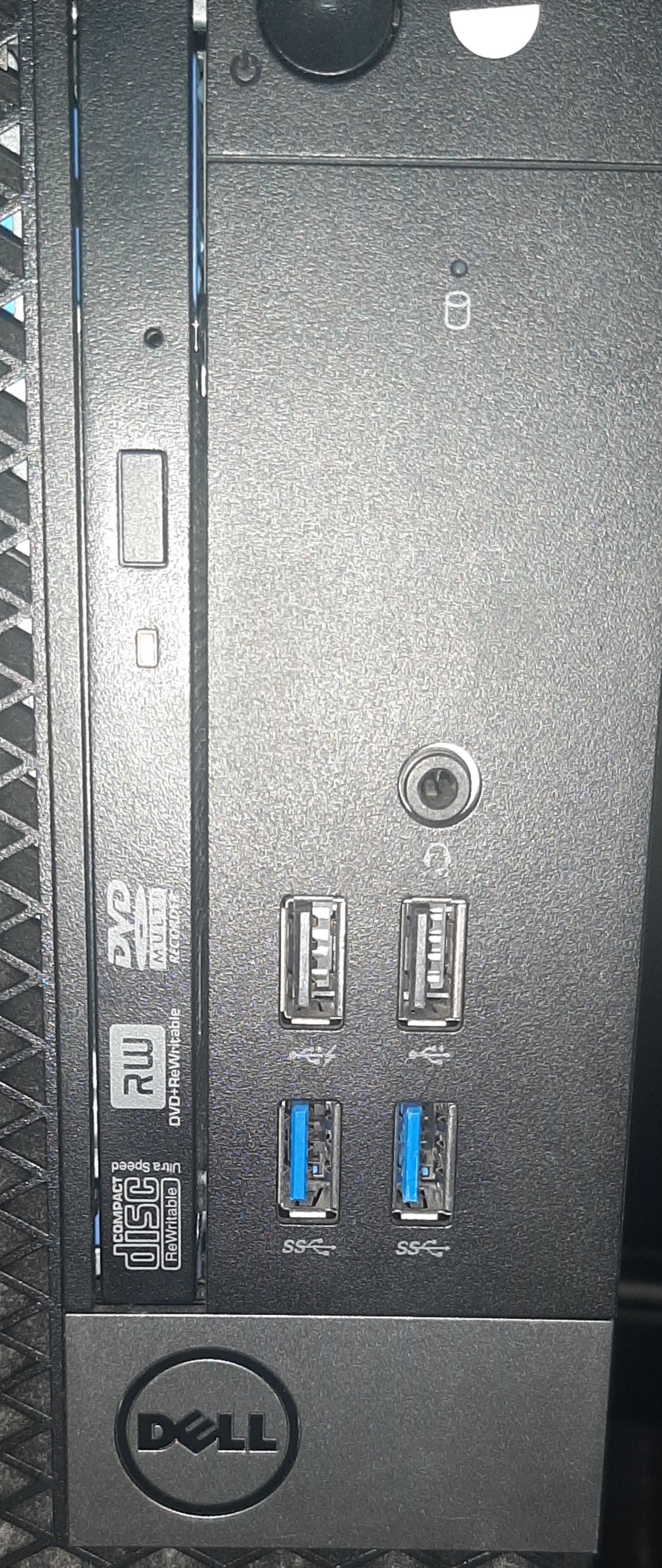 คอมพิวเตอร์ตั้งโต๊ะมือสอง ประกัน 1 เดือน สภาพดี Dell Optiplex 7040 SFF (i7-6700 Ram8GB HDD500GB)