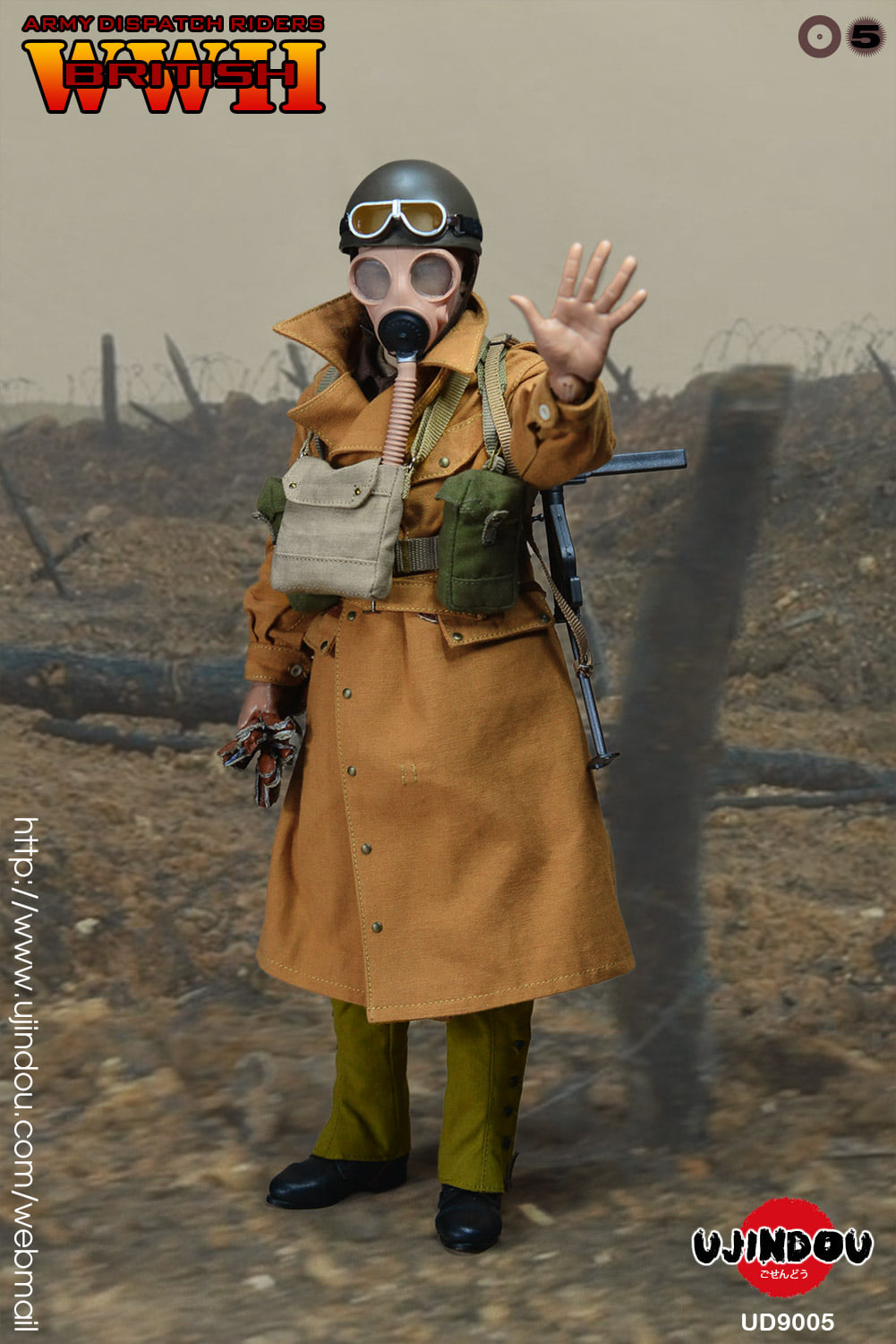 [สั่งจอง]UJINDOU UD9005 : WWII British Army Dispatch Riders