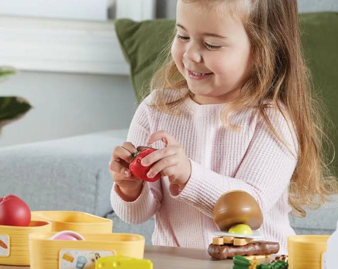 ชุดจัดกลุ่มอาหารแสนอร่อย,ชุดเซ็ทอาหารพร้อมตะกร้า,เรียนรู้รูปทรงต่างๆ ,สำหรับเด็กของเล่นเสริมพัฒนาการ ,ของเล่นเสริมทักษะ,ของเล่นเด็ก, สื่อการสอนอนุบาล