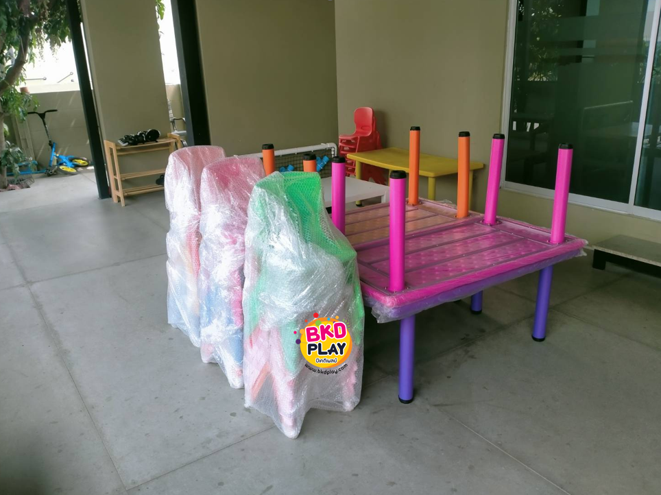 ชุดโต๊ะสี่เหลี่ยมผืนผ้าพร้อมเก้าอี้6ตัว ,โต๊ะนักเรียน ขาเหล็ก,ชุดโต๊ะพร้อมเก้าอี้, ปรับระดับได้พร้อมส่ง สำหรับเด็ก อนุบาล โรงเรียน เนอสเซอรี่ ศูนย์พัฒนาเด็กเล็ก