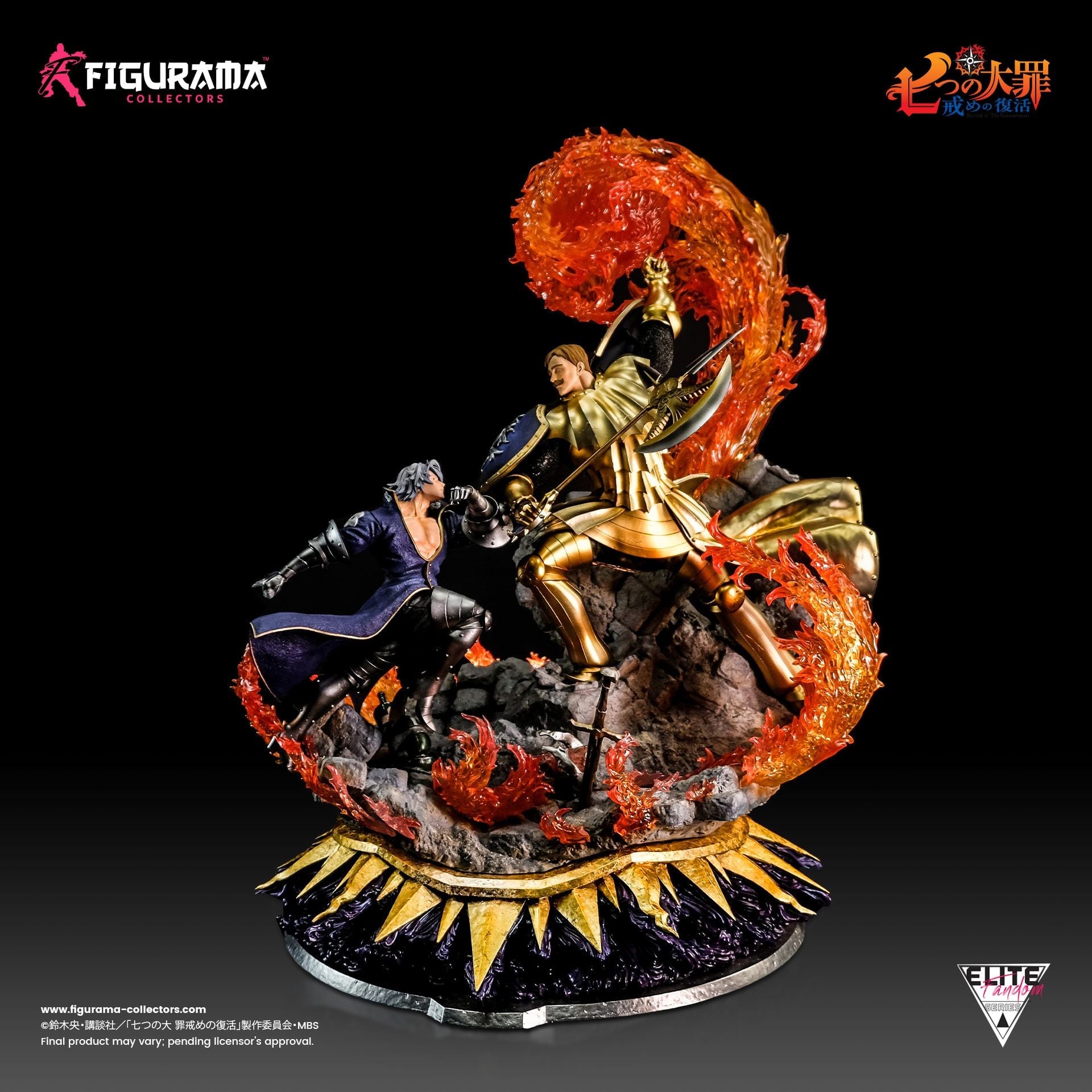 [สั่งจอง]Figurama Collectors 1/6 : ELITE FANDOM STATUE - ESCANOR VS. ESTAROSSA (SEVEN DEADLY SINS)