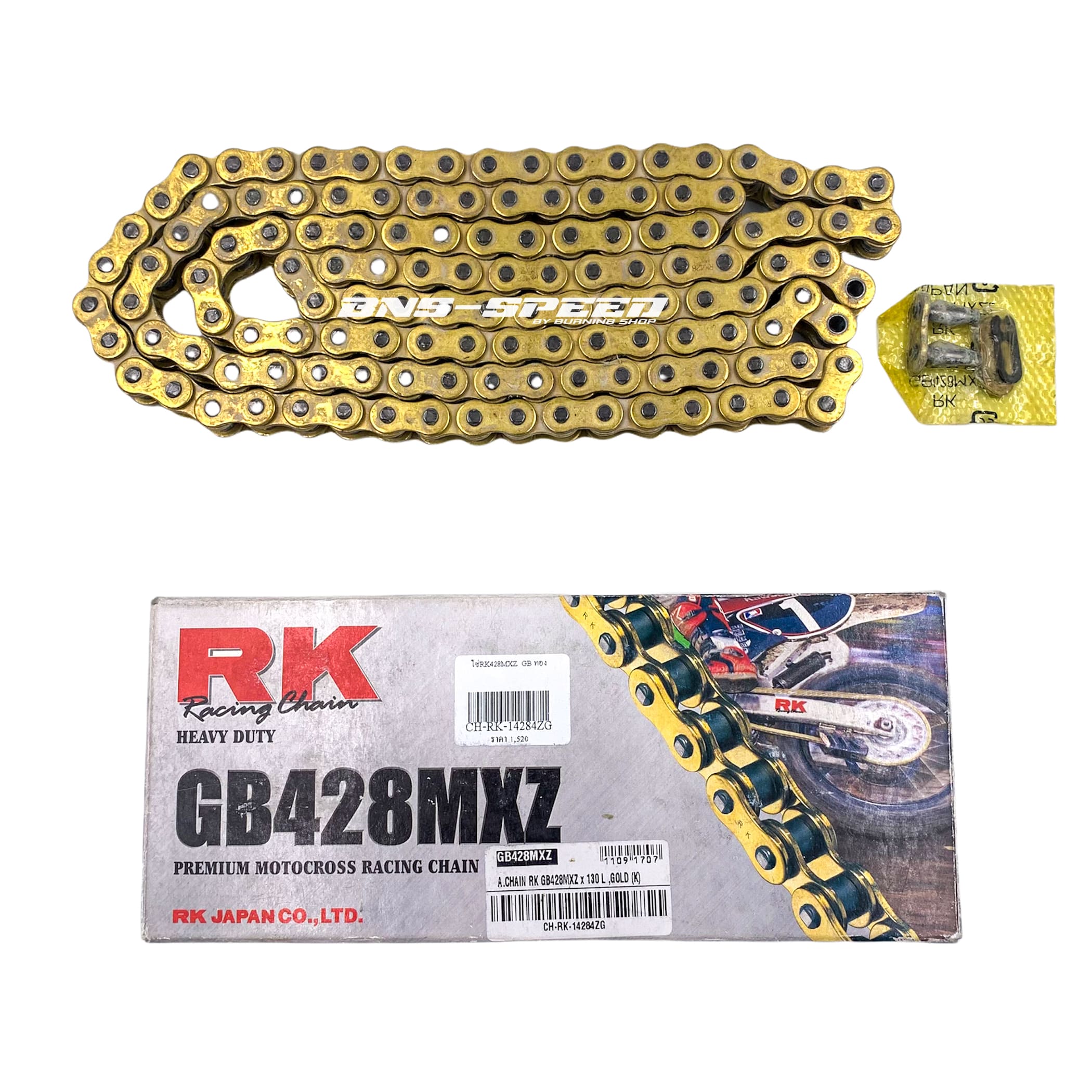 โซ่ RK GB428MXZ Heavy Duty (130L)