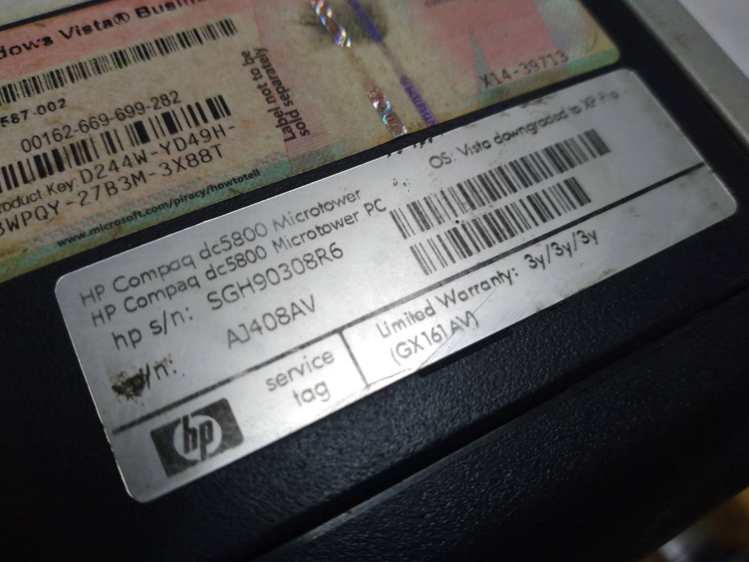 HP Dc 5800 Tower เครื่อง pc ราคาประหยัดสุด