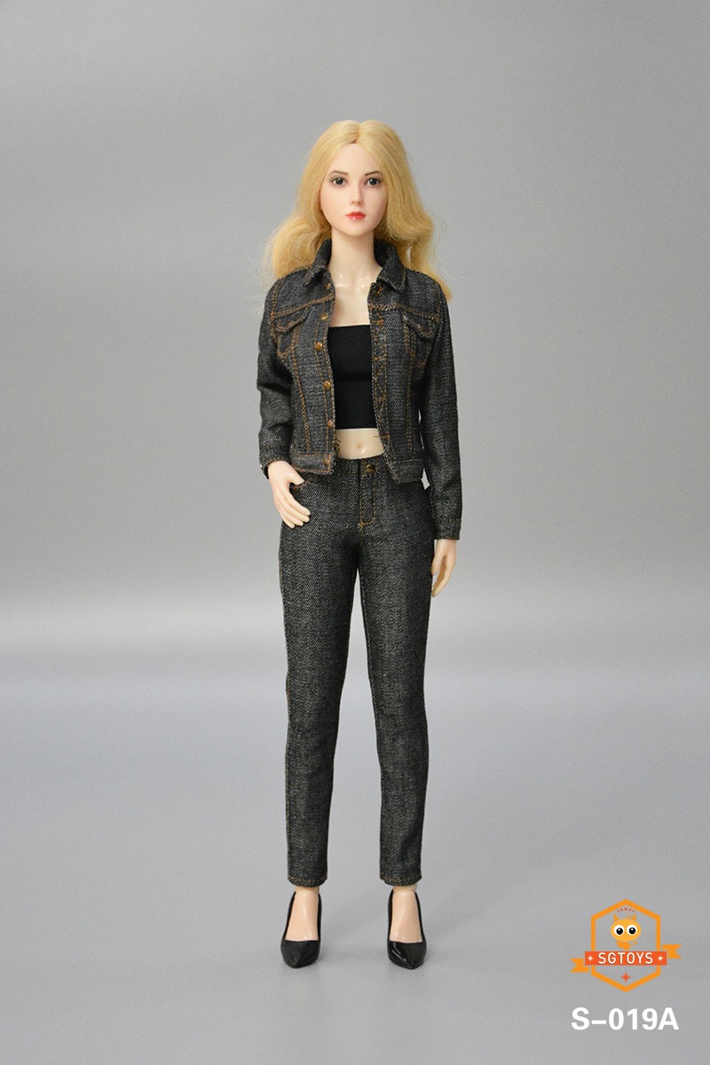 [สั่งจอง]SGTOYS 1/6 : Denim costume suit set