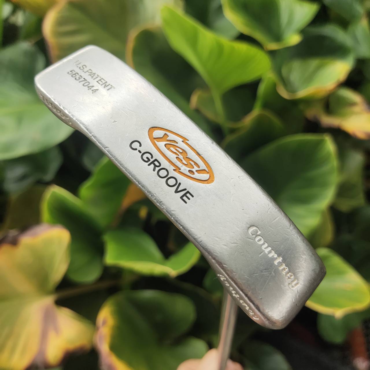 Putter YES! C-GROOVE COURTNEY หน้าสัมผัสที่เป็นเอกลักษณ์ ให้ความแม่นยำและความมั่นใจในทุกช็อต