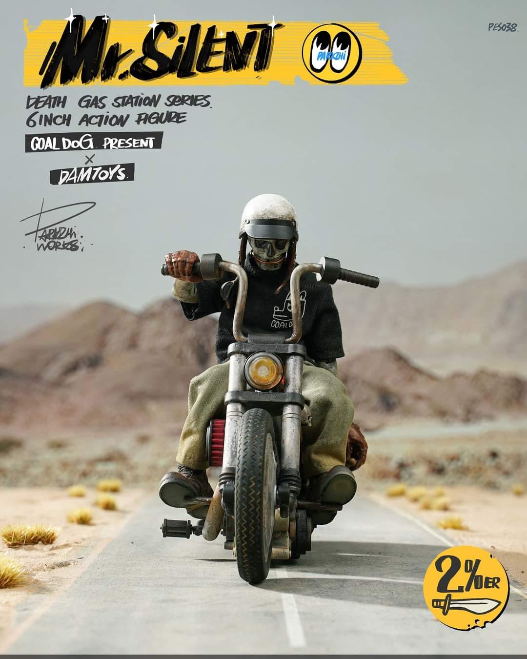 [สั่งจอง]Coaldog x Damtoys 1/12 : D.G.Sseries Mr.Silent