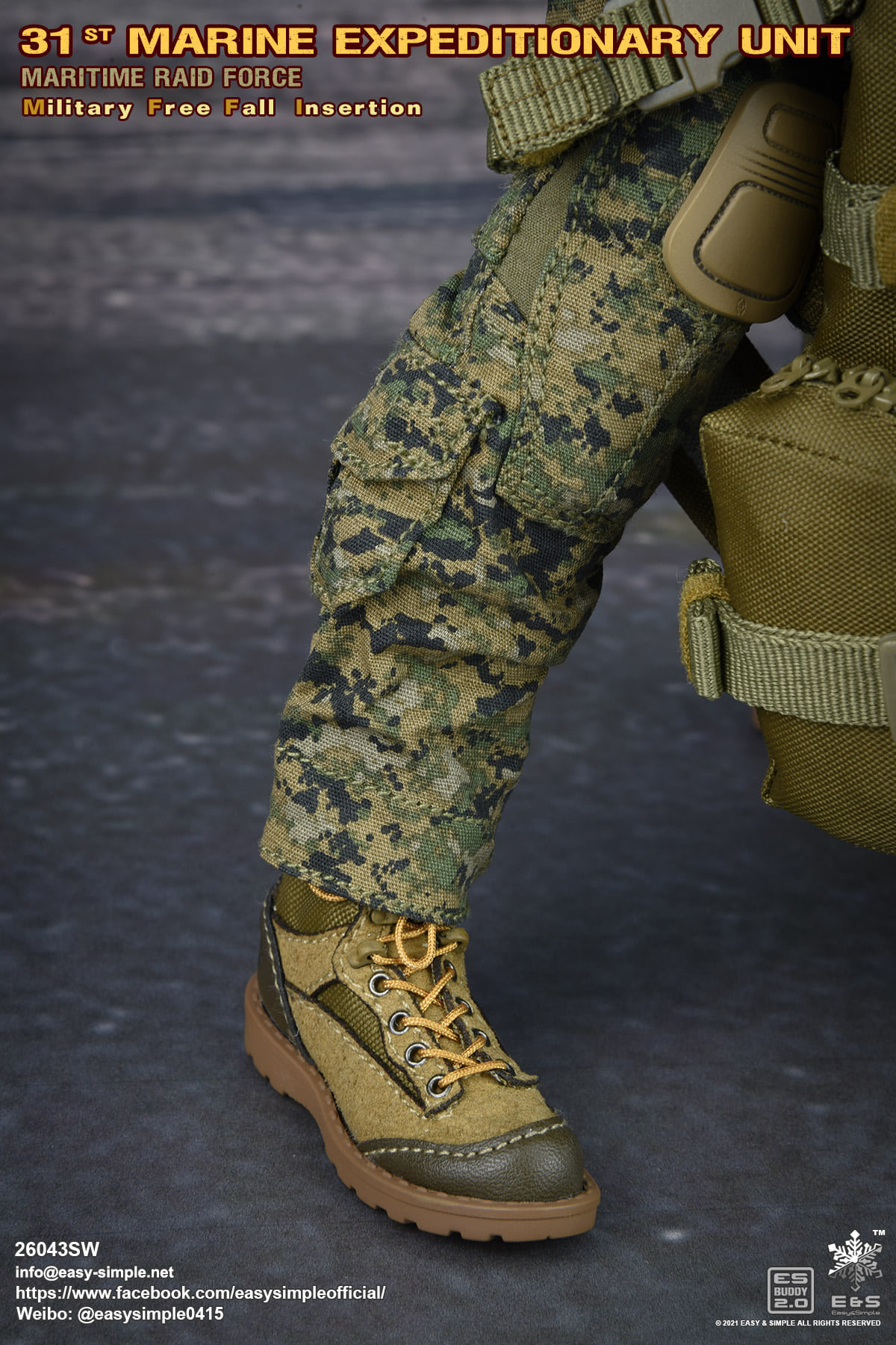 [สั่งจอง]Easy&Simple 26043S : 31ST MEU MRF Military Free Fall Insertion