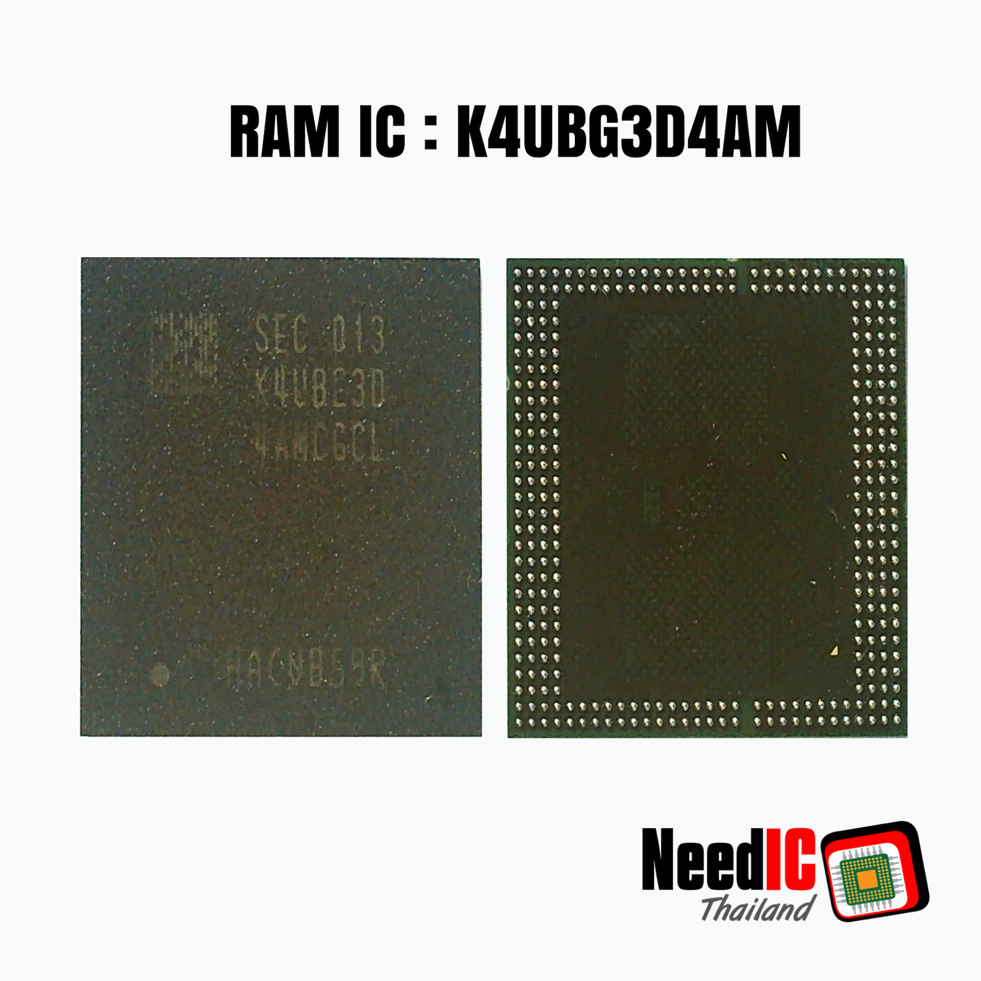 RAM IC : K4UBG3D4AM