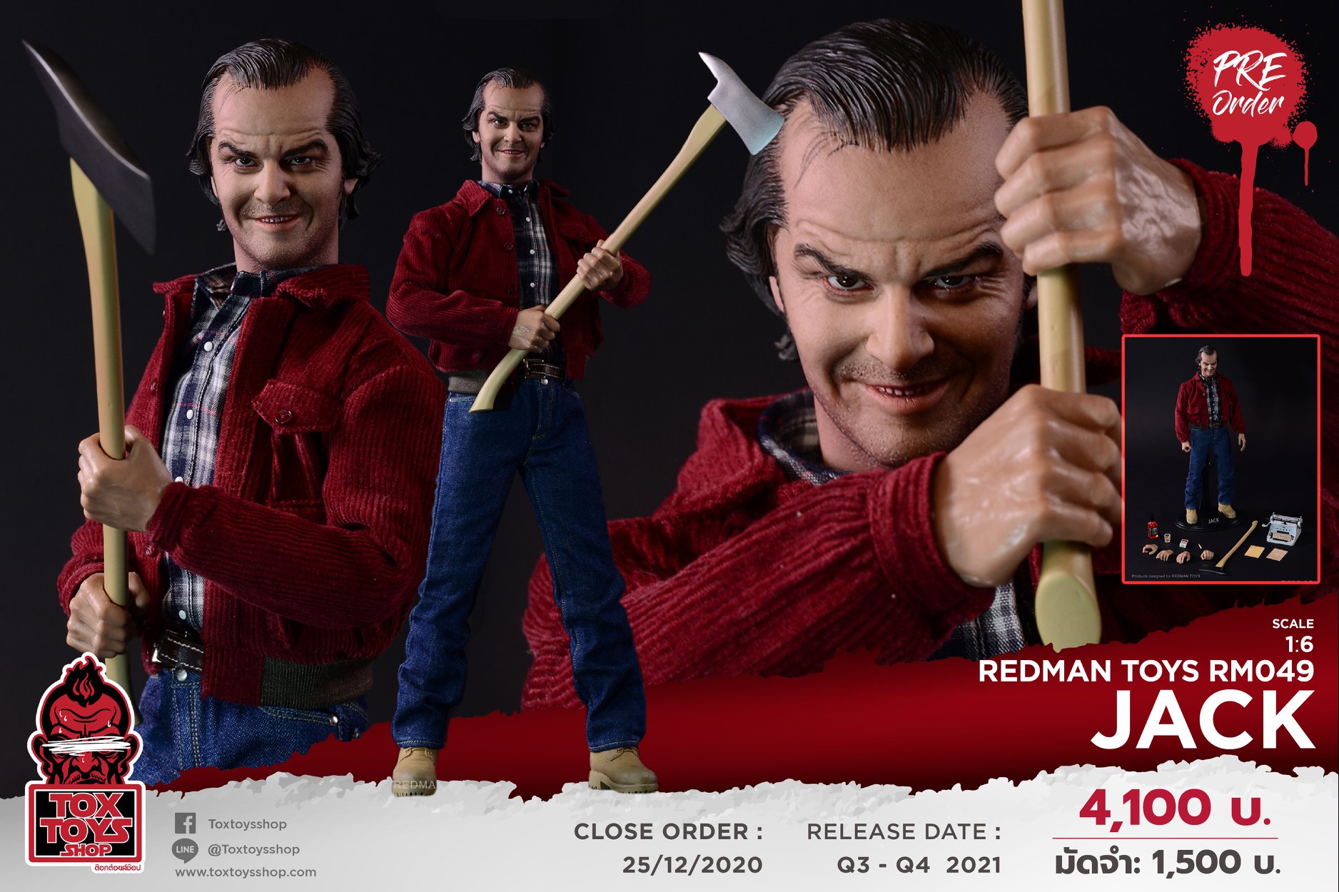 [สั่งจอง]REDMAN TOYS RM049 1/6 : JACK