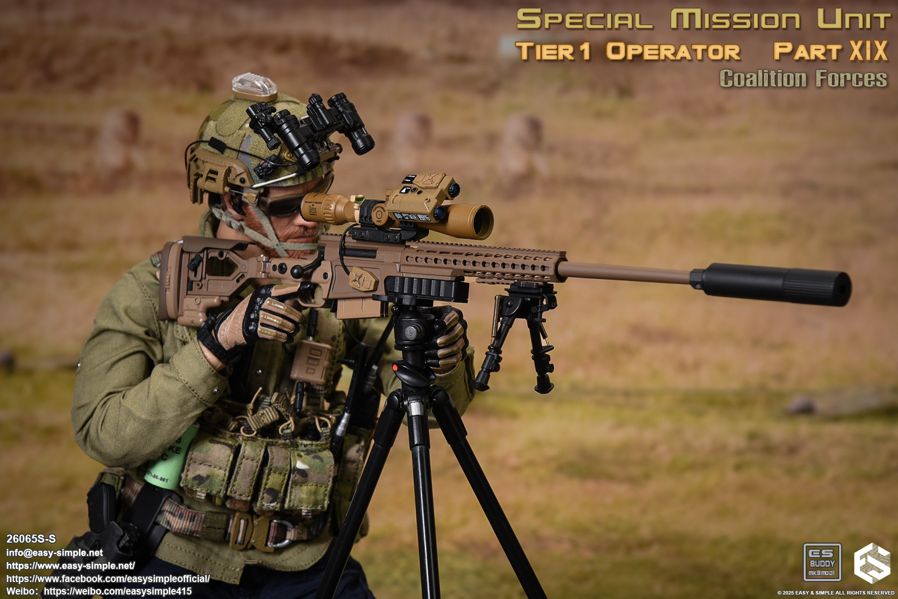 [สั่งจอง]Easy&Simple 1/6 : SMU Tier1 Operator Part XIX Coalition Forces