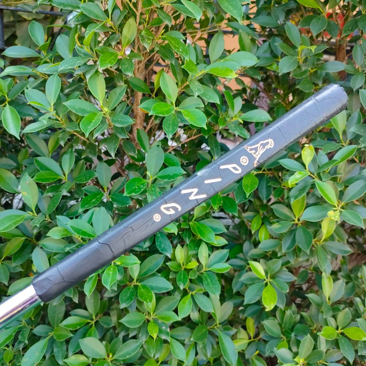 PUTTER PING KARSTEN ANSER ความยาว 34 นิ้ว ทองเหลืองบริสุทธิ์ เต็มคาราเบล ด้วยรูปทรง และการบล๊านซ์น้ำหนัก และฟีลลิ่ง + เสียงการพัตต์ที่สุดยอดหาไม่ได้ บริเวณด้านหน้ามีร่องยาว เพื่อการพัตต์ ที่ได้ฟีลยิ่งขึ่น สุดครับ ไม่จัดไม่ได้!!!