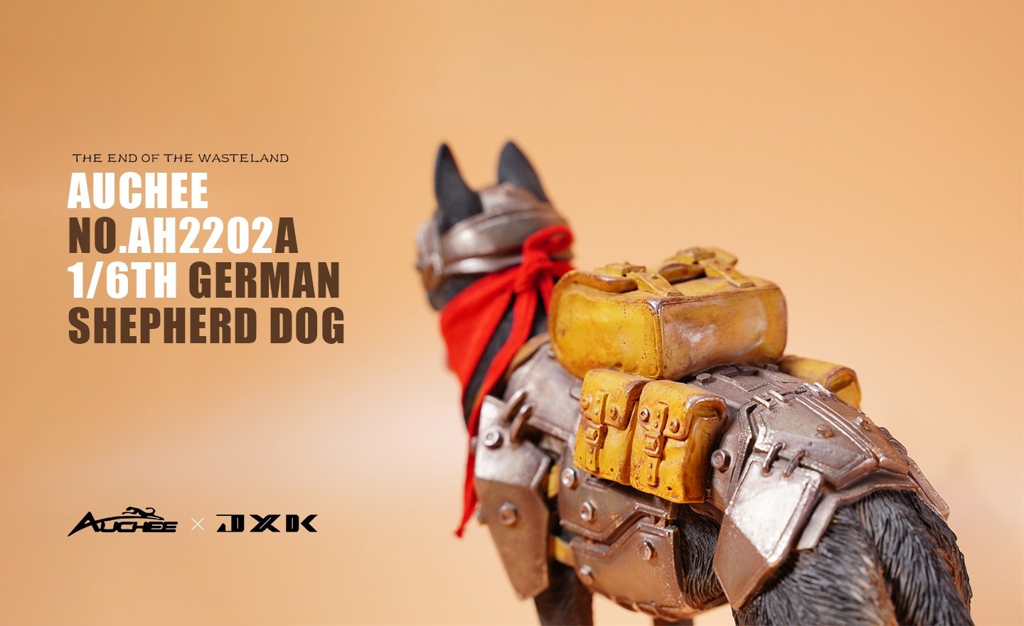 [สั่งจอง]Auchee × JXK 1/6 AH2202A/B : German Shepherd Dog