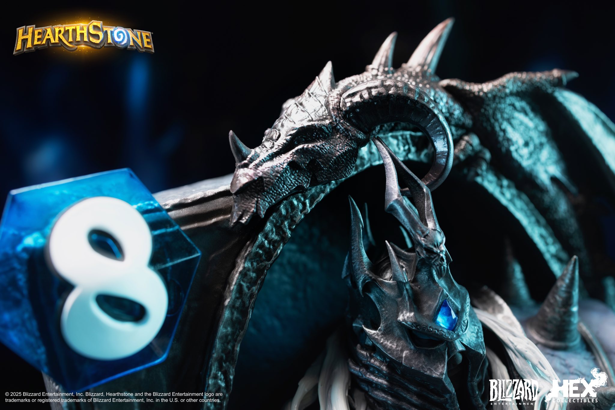 [สั่งจอง]HEX Collectibles : The Lich King Art Statue (Hearthstone)