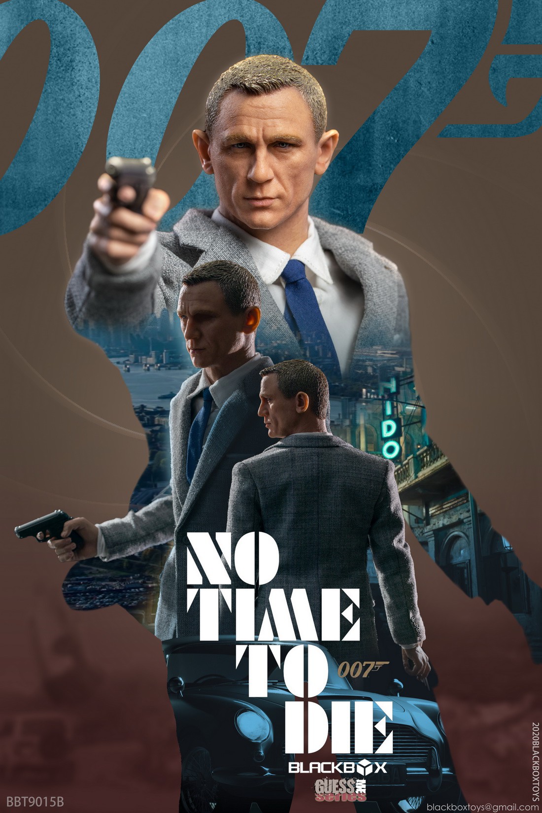 [สั่งจอง] BLACKBOX TOYS BBT9015A / BBT9015B ：1/6 GUESS ME SERIES “NO TIME TO DIE”