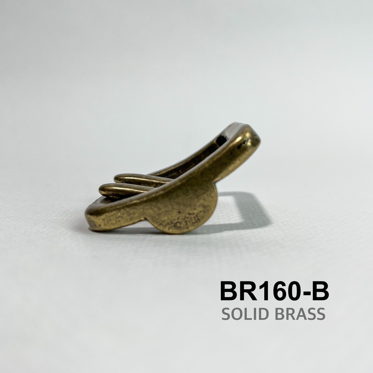 ฺBR160-ฺB หัวเข็มขัดทองเหลืองทำผิวสนิม ขนาด 38มิลหรือ 1.5นิ้ว ** ราคาต่อชิิ้น**