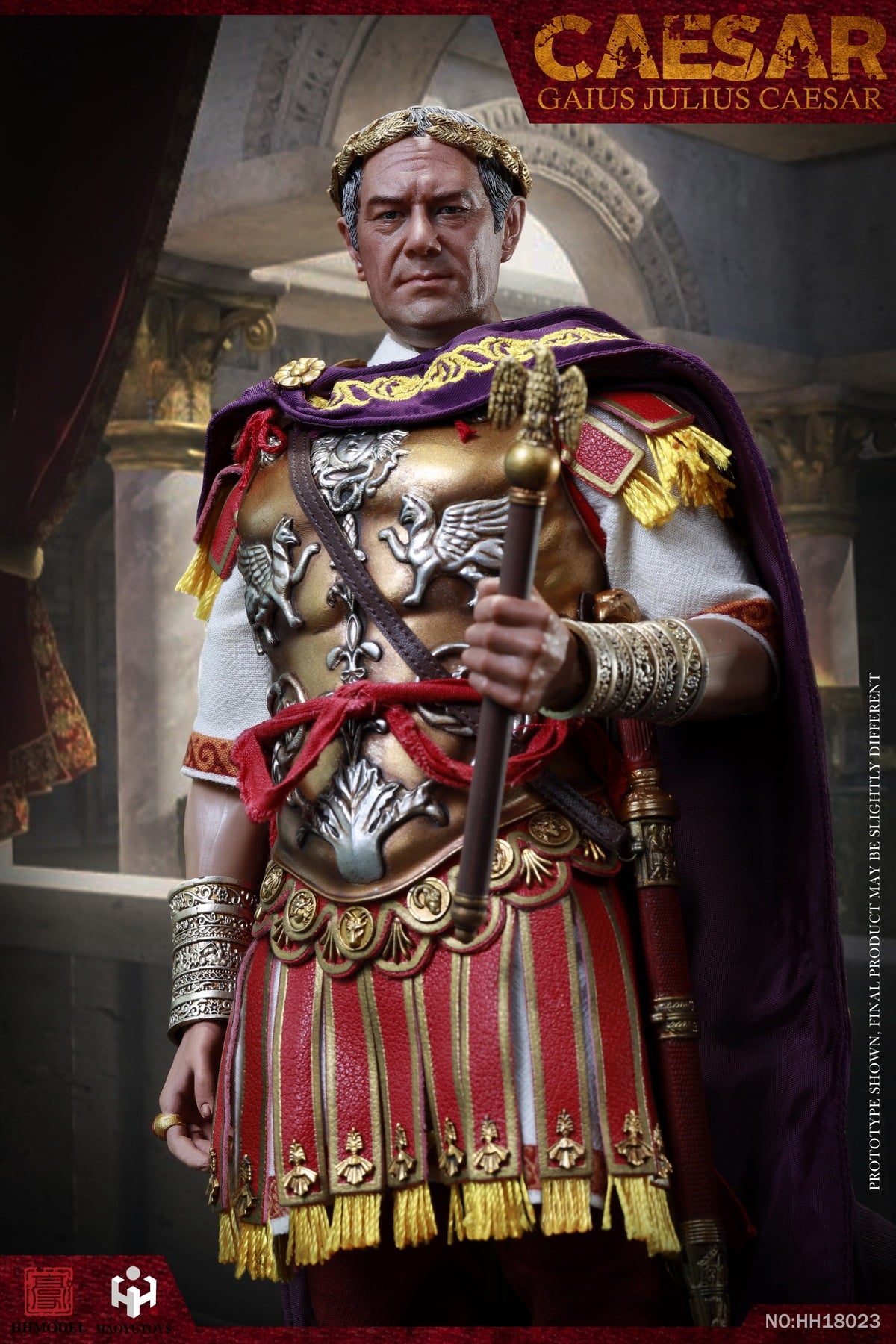 [สั่งจอง]HHMODEL x HAOYUTOYS 1/6 : Imperial Army- Julius Caesar