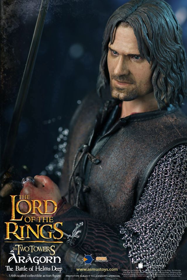 [สั่งจอง]Asmus Toys LOTR025 1/6 The Lord of the Rings Series: Aragorn at Hemls Deep