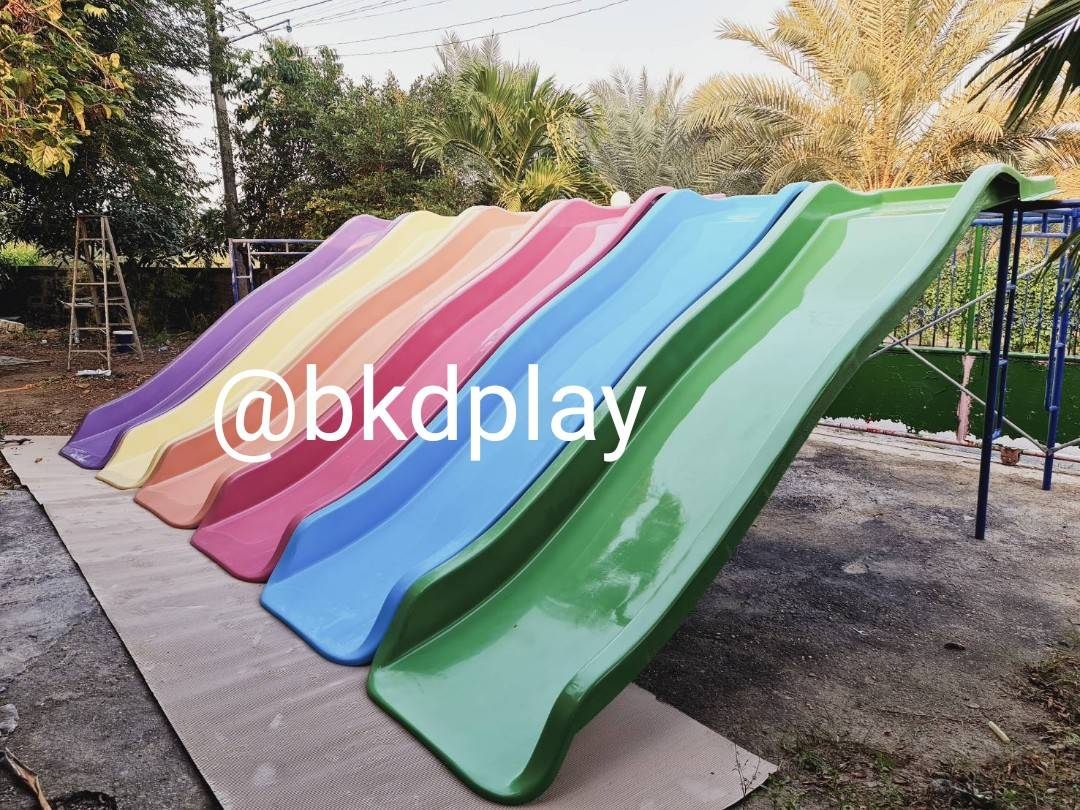 อะไหล่รางสไลเดอร์ รางเดี่ยว ยาว 170-360 ซม.รางกระดานลื่นตั้งกับโครงสูง 60-150 ซม. อะไหล่กระดานลื่นพลาสติก พร้อมส่ง อะไหล่สนามเด็กเล่น