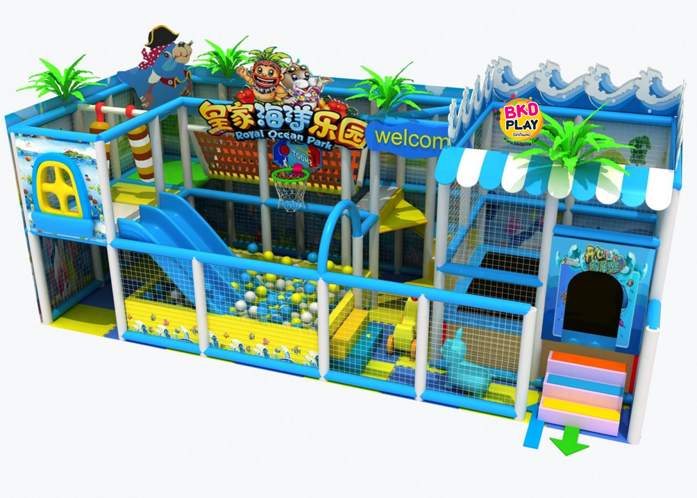 บ้านบอลเด็ก ชุด บ้านแมวน้ำ บ่อบอลพร้อมสไลเดอร์และของเล่นมากมาย นุ่มนิ่ม softplay สวนสนุก เครื่องเล่นสนามในร่ม indoorplayground รับสั่งทำบ้านบอลตามธีมสีและขนาดตามพื้นที่ได้ pre order 30-45 วัน