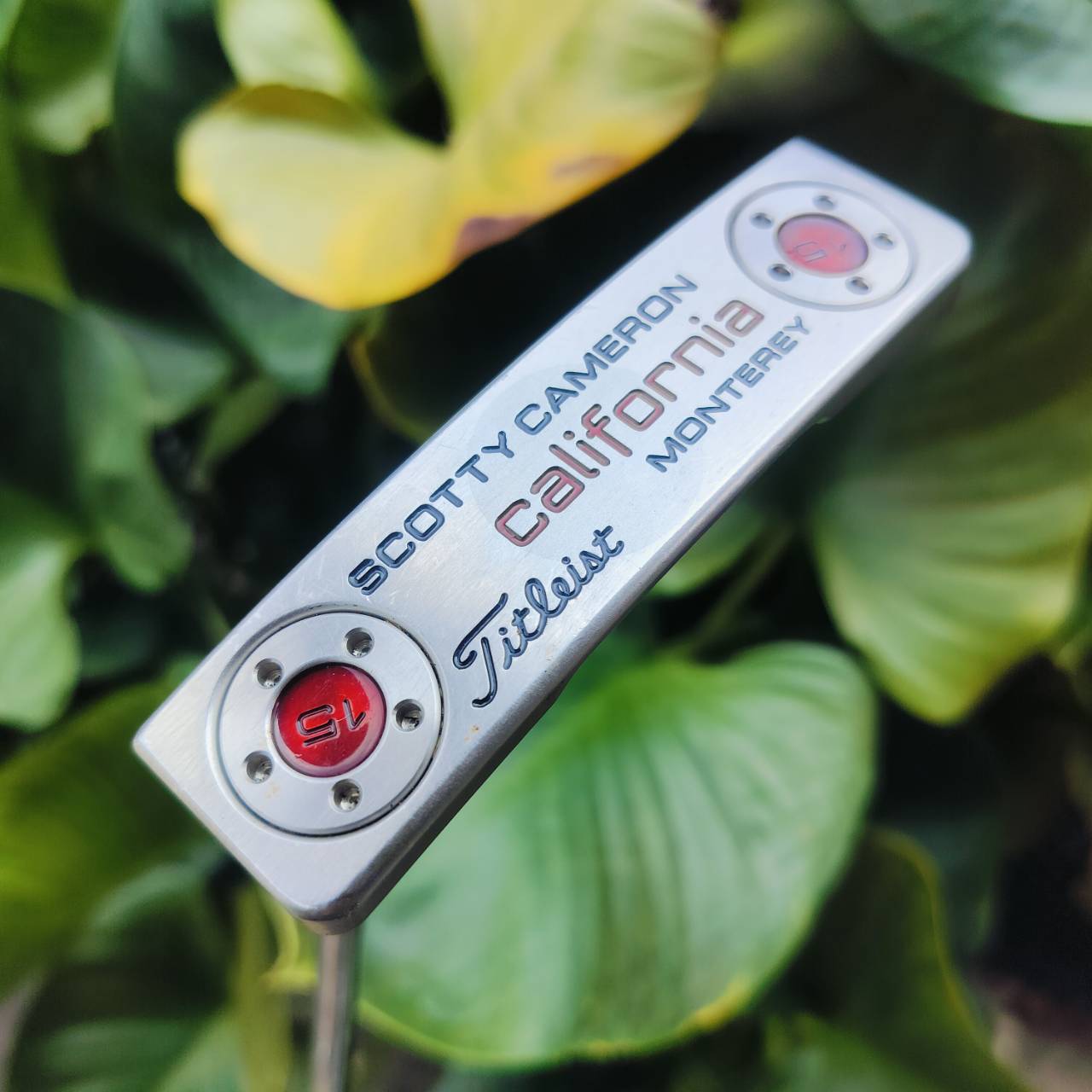 **ไม้กอล์ฟมือซ้าย**ลดราคาพิเศษ!!! TITLEIST SCOTTY CAMERON CALIFORNIA MONTEREY ความยาว 34 นิ้ว สภาพสวยเดิมทุกอย่างงามมาก มี COVER ไม้กอล์ฟพรีเมี่ยมมือสอง ของแท้ By NakaraLuxurious