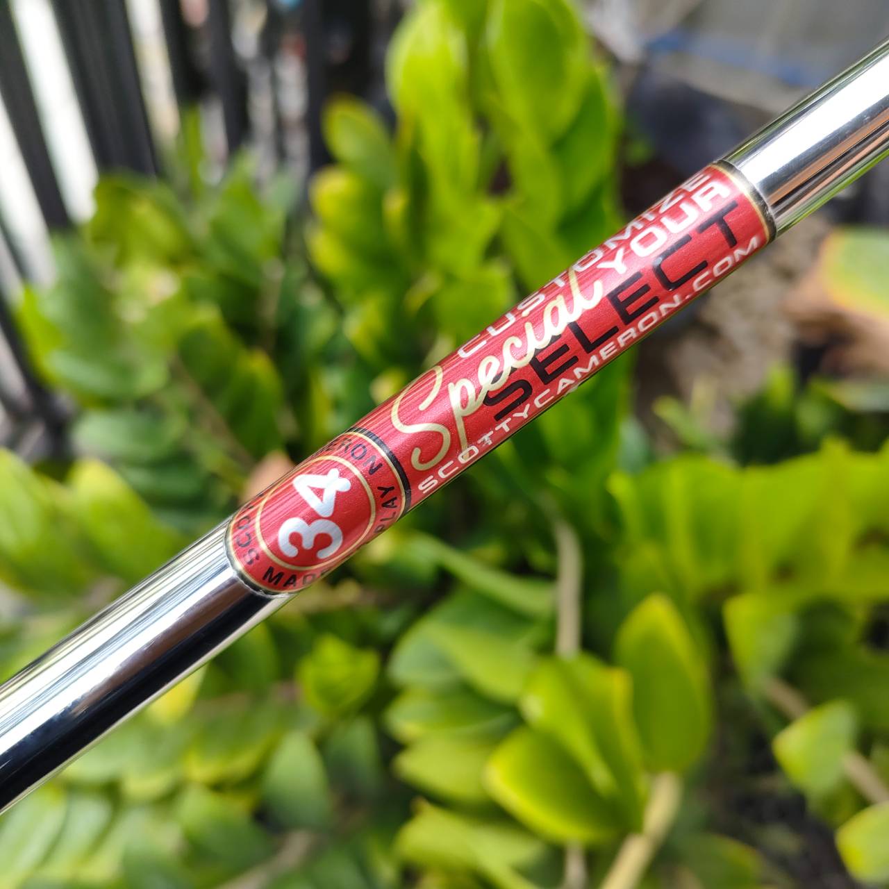 PUTTER TITLEIST SCOTTY CAMERON SPECIAL SELECT SQUAREBACK 2 ยาว 34 สภาพนางฟ้าสวยหวานมาก COVER เดิม ไม้กอล์ฟพรีเมี่ยมมือสอง ของแท้ By NakaraLuxurious