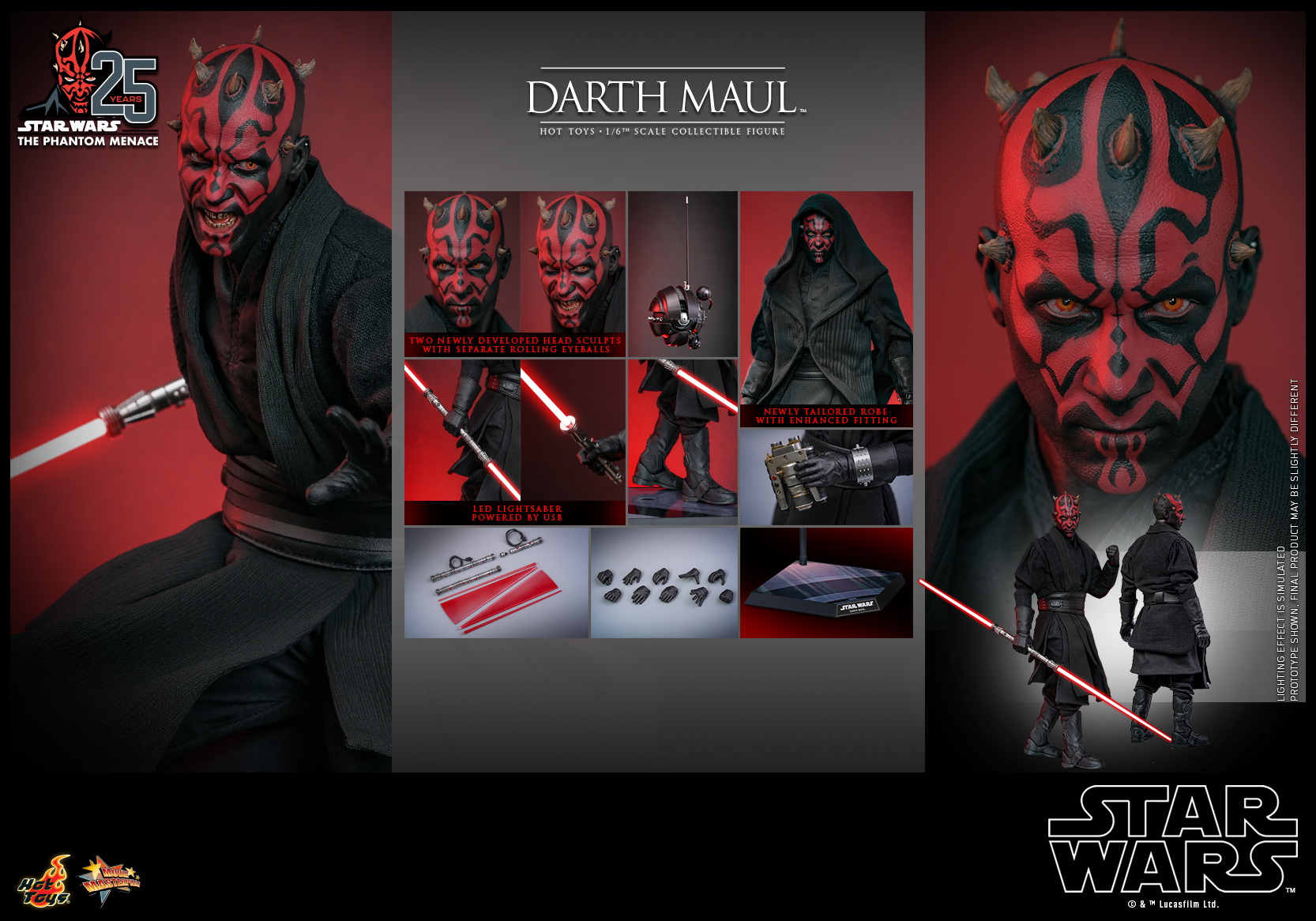[สั่งจอง] Star Wars Episode I: The Phantom Menace - 1/6th scale