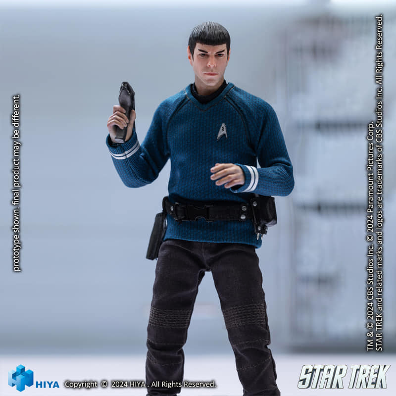[พร้อมส่ง] Hiya toys ESS0266 EXQUISITE SUPER Series 1/12 : Star Trek 2009 - Spock
