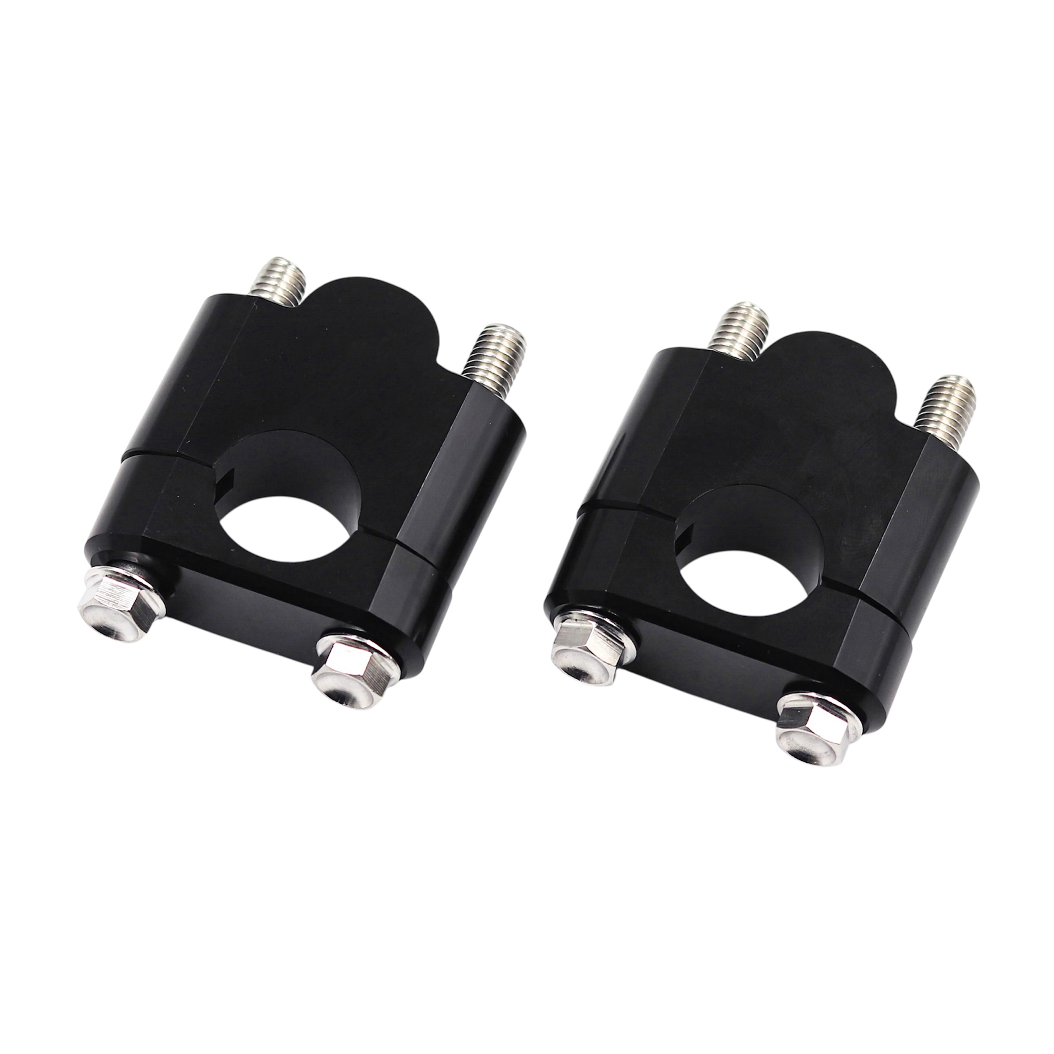 ตุ๊กตาแฮนด์ ZETA Bar Rise Kit H:30mm 22.2mm Bar Black