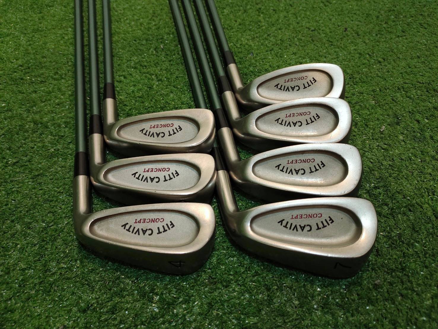 ชุดเหล็ก FIT CAVIT ก้าน GRAPHITE DESIGND ทั้งชุด
