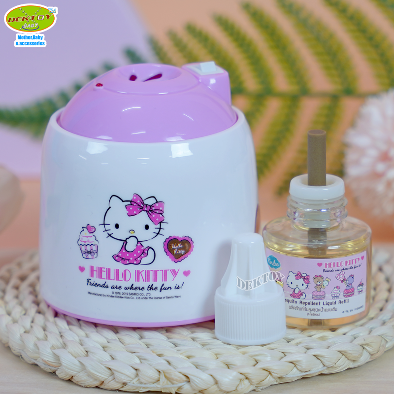 Kindee คินดี้ เครื่องไล่ยุงไฟฟ้าลายคิตตี้