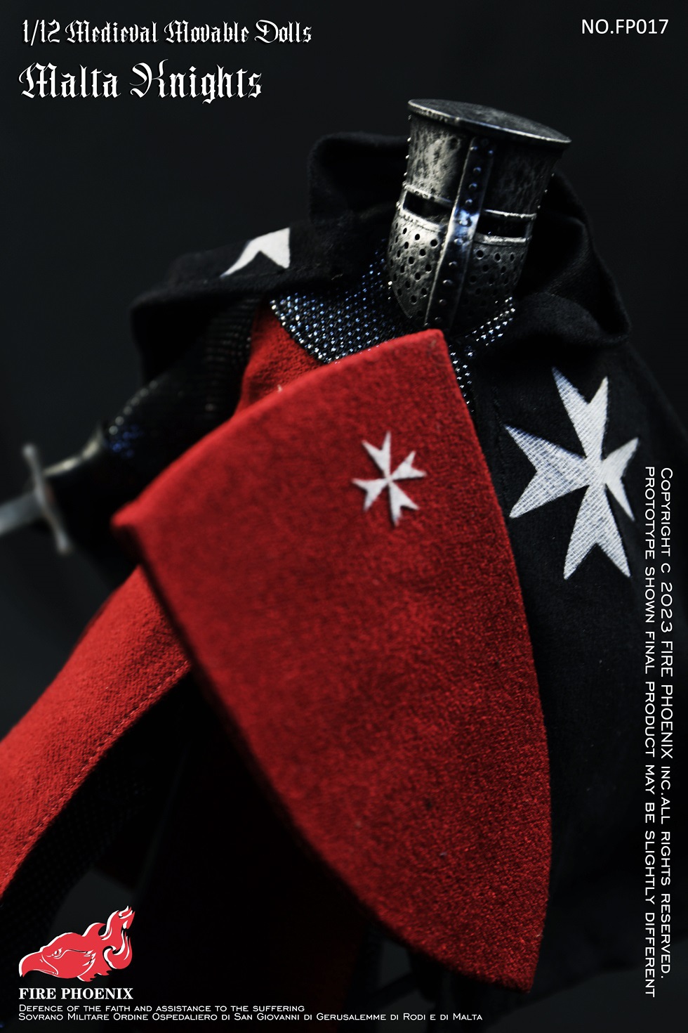 [สั่งจอง]FIRE PHOENIX 1/12 : Die-casting alloy Medieval