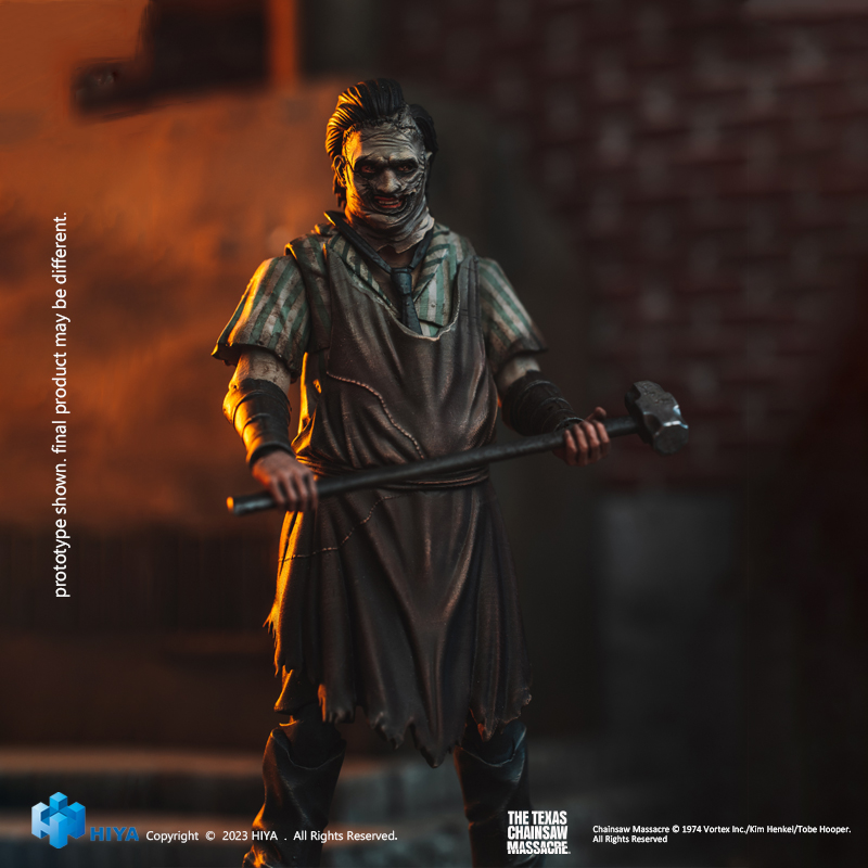 [พร้อมส่ง] HIYA Exquisite Mini Series 1/18 (4 Inch)HIYA Exquisite Mini Series 1/18 (4 Inch) Texas Chainsaw Massacre Leatherface 2003 Killing Mask