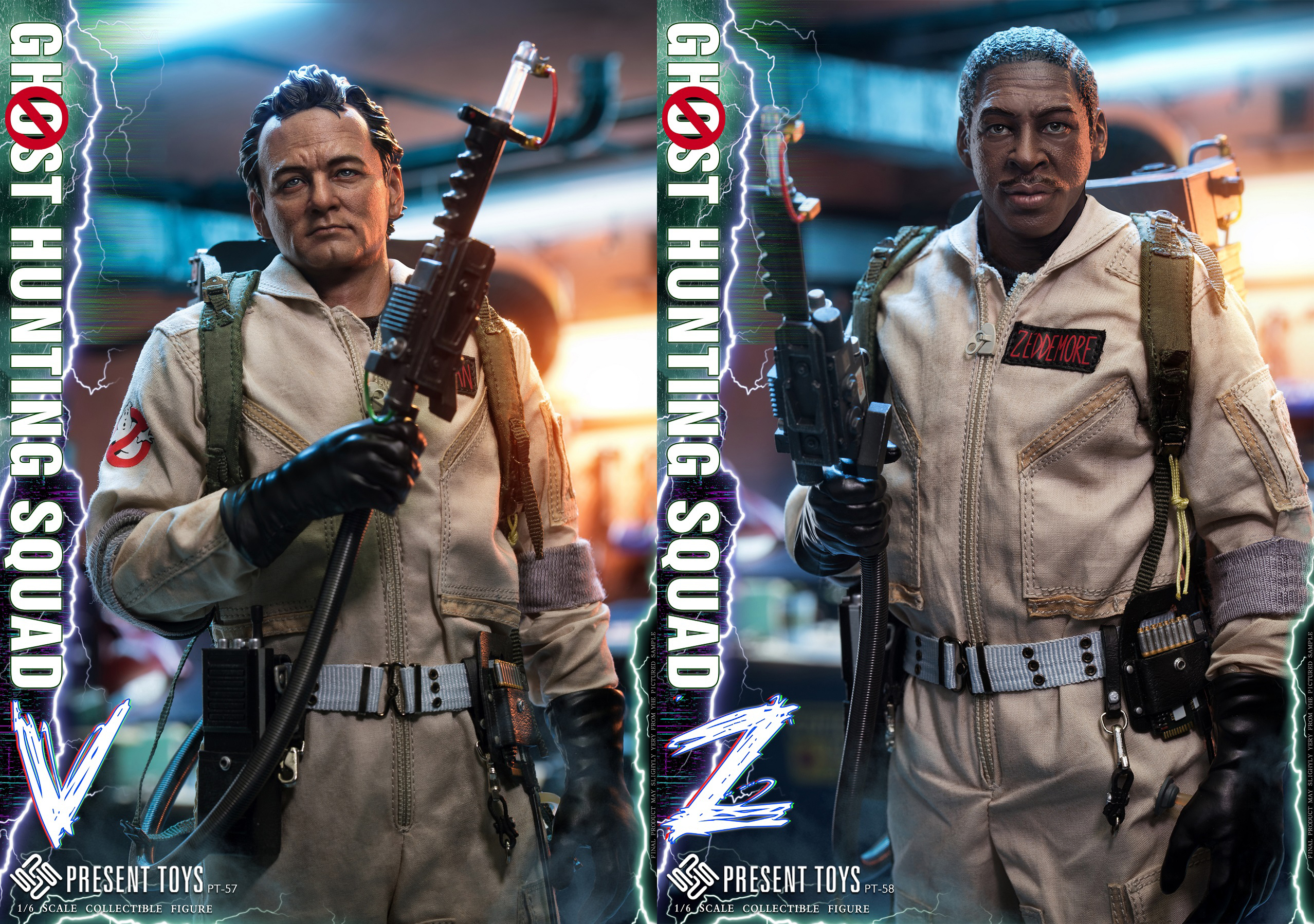 [สั่งจอง] Present Toys 1/6 : Ghost hunting squad