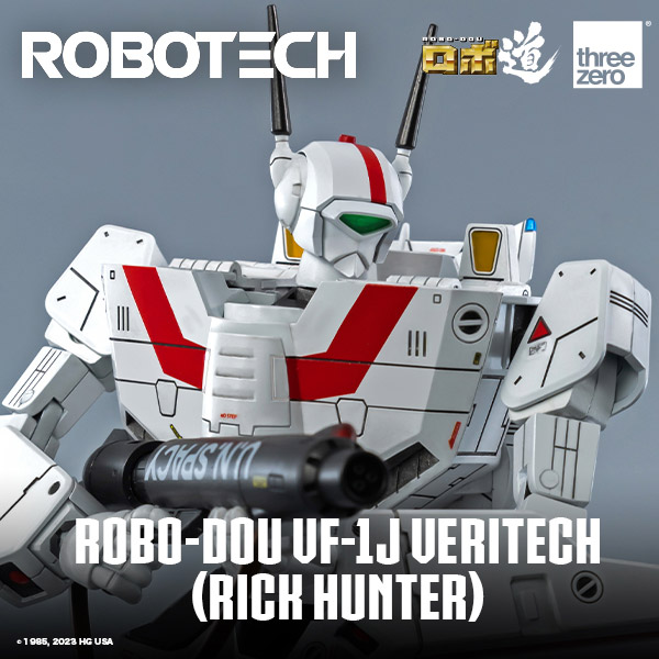 [สั่งจอง]threeZero 8” : Robotech - ROBO-DOU VF-1J Veritech (Rick Hunter)