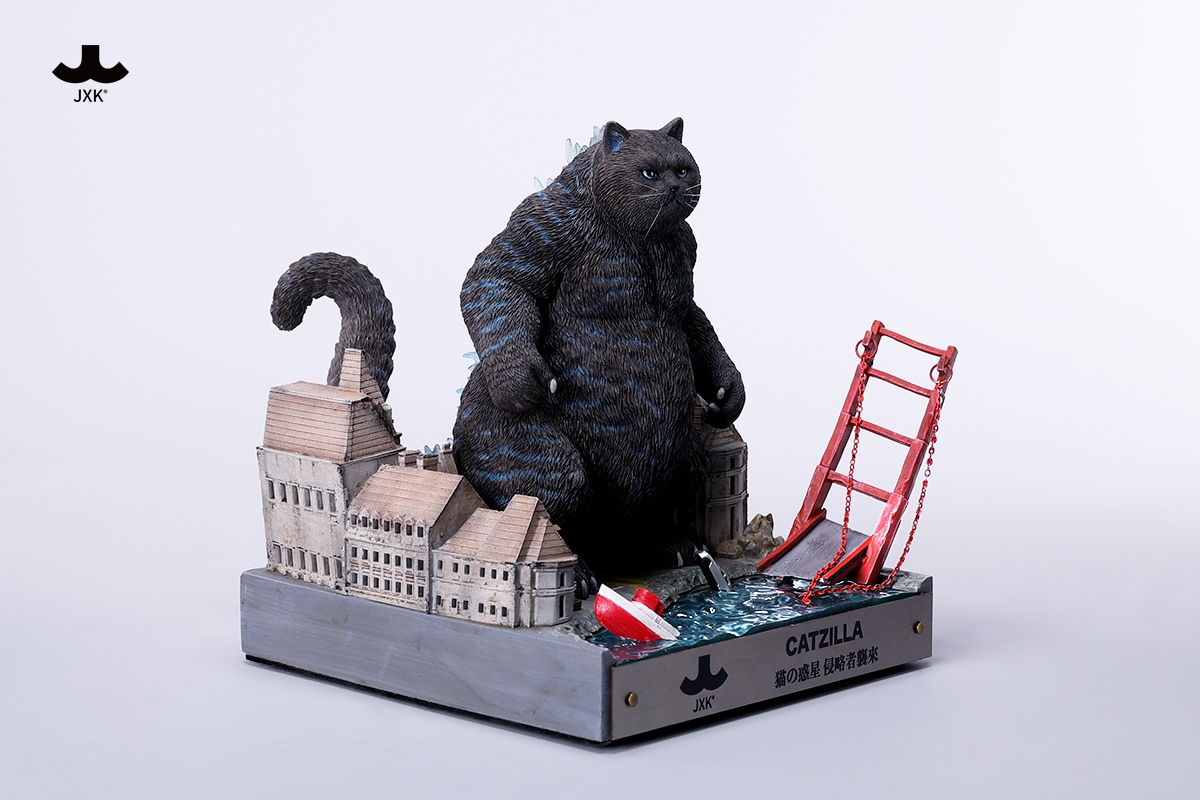 [พร้อมส่ง] "JXK : Catzilla 2.0 - JXK239B (ดำ)" (ไม่รวมฐานแบบในภาพโปรโมท)