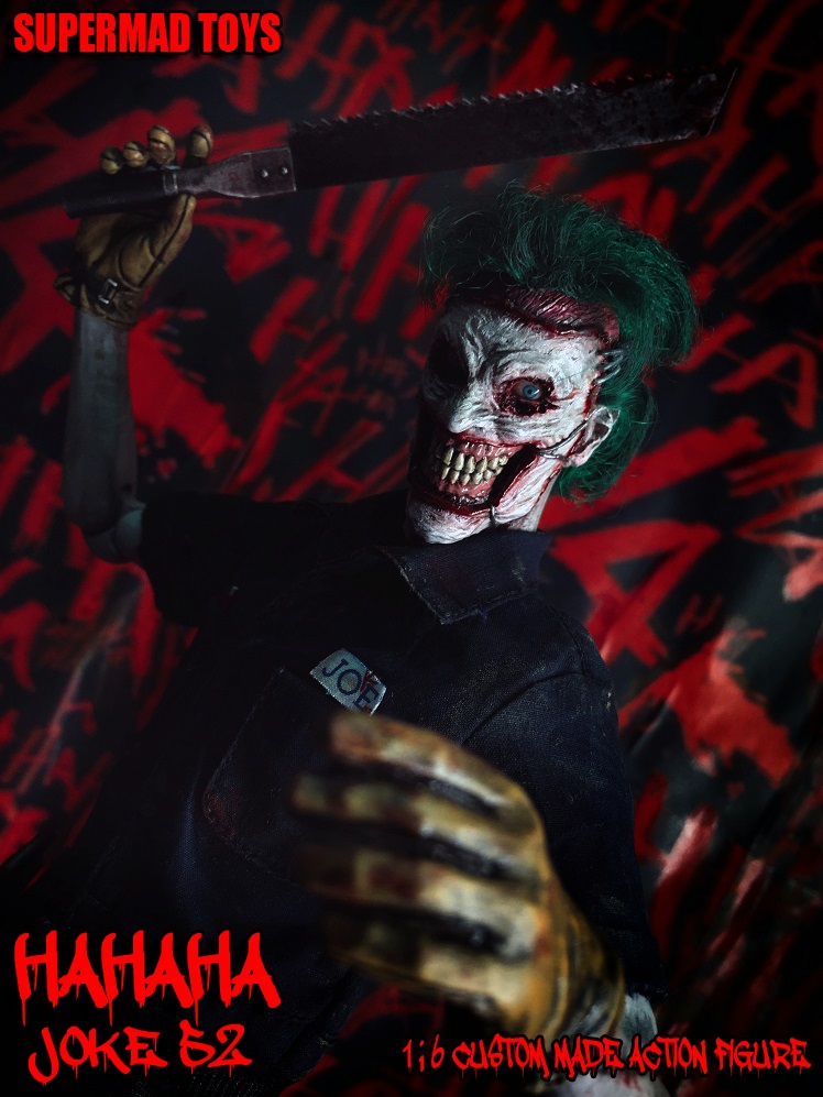 [สั่งจอง]SUPERMAD TOYS HaHaHa Joke 52 1:6 custom made action figure