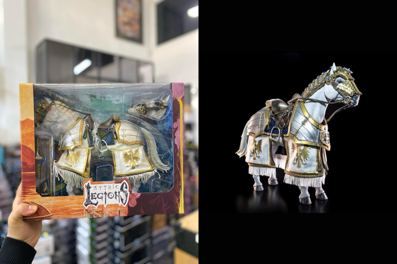 [พร้อมส่ง] FOUR HORSEMEN : Mythic Legions - Necronominus J- Bishop (Horse)