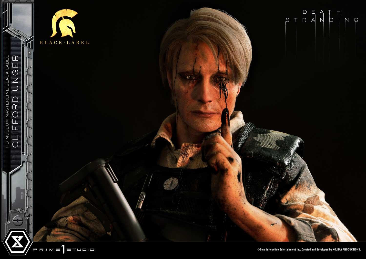 [สั่งจอง]Prime 1 Studio HDMMBLDS-02: Clifford Unger (Death Stranding) Black Label Version