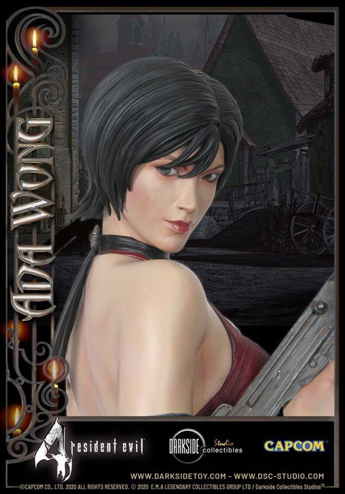[สั่งจอง]DarkSide Collectibles Studio 1/4 Resident Evil 4 Premium Statue : Ada Wong