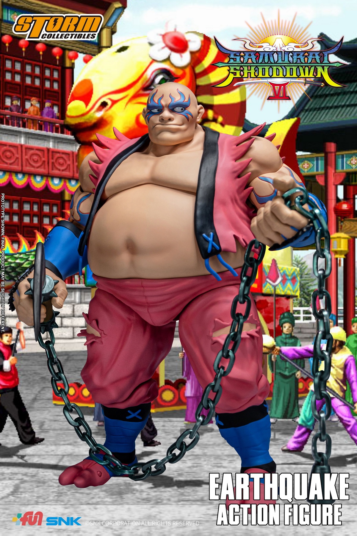 [สั่งจอง]Storm Toys SNSS05 1/12 : Samurai Shodown VI EARTHQUAKE